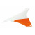 Protecție pentru cutia de aer  RACETECH KTM 250 EXC SIX DAYS Orange/White thumb