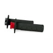 Mansoane RACETECH R20 Lock On Grips Wave Black thumb