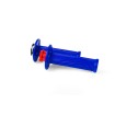 Mansoane RACETECH R20 Lock On Grips Wave Blue Mansoane RACETECH R20 Lock On Grips Wave Blue thumb