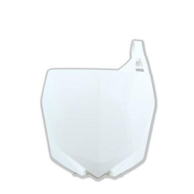 Placa numar RACETECH Husqvarna/Yamaha White