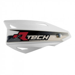 Plastic pentru înlocuirea protecțiilor de ghidon RACETECH Vertigo White Plastic pentru înlocuirea protecțiilor de ghidon RACETECH Vertigo White