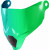 Vizor iridium verde  ICON ULTRAFLITE™ 22.06 CASHMONEY GREEN Vizor iridium verde  ICON ULTRAFLITE™ 22.06 CASHMONEY GREEN thumb