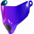 Viziera iridium violet ICON ULTRAFLITE™ 22.06 PURPLE thumb