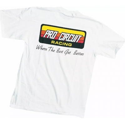 Tricou  PROCIRCUIT TSHIRT-ORIG. LOGO White LARGE