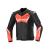 Geaca moto de piele ALPINESTARS Faster v3 Airflow BLK/RED