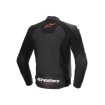 Geaca moto de piele ALPINESTARS Faster v3 Airflow BLK/RED thumb