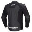 Geaca moto de piele  ALPINESTARS Faster v3 Airflow BLK/White thumb