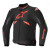 Geaca moto ALPINESTARS T-GP R V3 BLACK/FLUO RED thumb