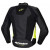 Geaca moto de piele  ALPINESTARS Missile V3 Airflow  BLK/Fluo/White thumb