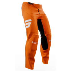 Pantaloni motocross pentru copii SHOT Raw Escape Orange
