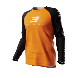 Bluza motocross pentru copii  SHOT Raw Escape Orange