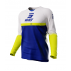 Bluza motocross pentru copii  SHOT Raw Reflex Blue