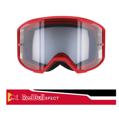 Ochelari Motocross  Spect Red Bull Strive Single lens Red/Black clear