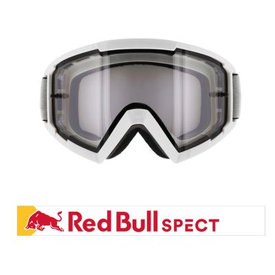 Ochelari Motocross Spect Red Bull Whip Singel lens white clear