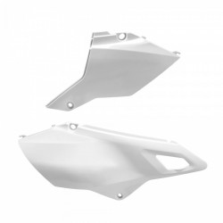 Capace laterale  de restilizare   POLISPORT Side Panels Restyling Suzuki DR-Z400 (2000-24) White