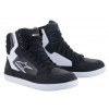 Adidași  ALPINESTARS J-6 BLACK WATERPROOF Black/White Adidași  ALPINESTARS J-6 BLACK WATERPROOF Black/White