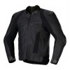 Geacă de piele  ALPINESTARS MISSILE V3 BLACK