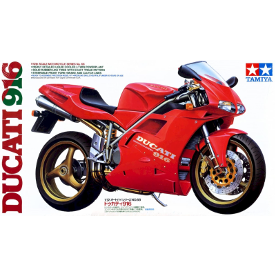 Motocicletă jucărie asamblată  Ducati 916