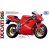 Motocicletă jucărie asamblată  Ducati 916 thumb