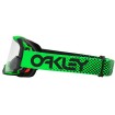 Ochelari motocross OAKLEY Airbrake MX B1B Green Clear thumb