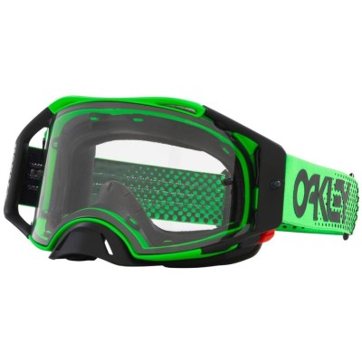Ochelari motocross OAKLEY Airbrake MX B1B Green Clear