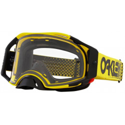 Ochelari motocross OAKLEY Airbrake MX B1B YELLOW Clear