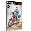 Motocicletă jucărie asamblată Honda CG125 Motocicletă jucărie asamblată Honda CG125 thumb