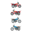 Motocicletă jucărie asamblată Honda CG125 Motocicletă jucărie asamblată Honda CG125 thumb