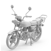 Motocicletă jucărie asamblată Honda CG125 Motocicletă jucărie asamblată Honda CG125 thumb