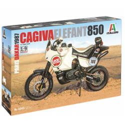 Motocicletă jucărie asamblată  CAGIVA ELEPHANT 850 1987