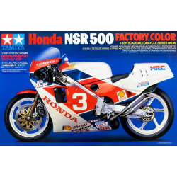 Motocicletă jucărie asamblată Honda NSR500 Factory Color