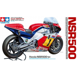 Motocicletă jucărie asamblată Honda NSR500 1984 Motocicletă jucărie asamblată Honda NSR500 1984
