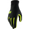 Manusi motocross  100% BRISKER XTREME BLACK/FLUO YELLOW