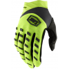 Manusi motocross pentru copii 100% AIRMATIC FLUO YELLOW/BLACK