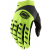 Manusi motocross pentru copii 100% AIRMATIC FLUO YELLOW/BLACK thumb