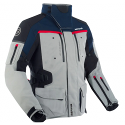 Geacă din material textil  BERING FREEWAY GREY/NAVY