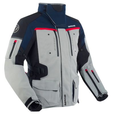 Geacă din material textil  BERING FREEWAY GREY/NAVY