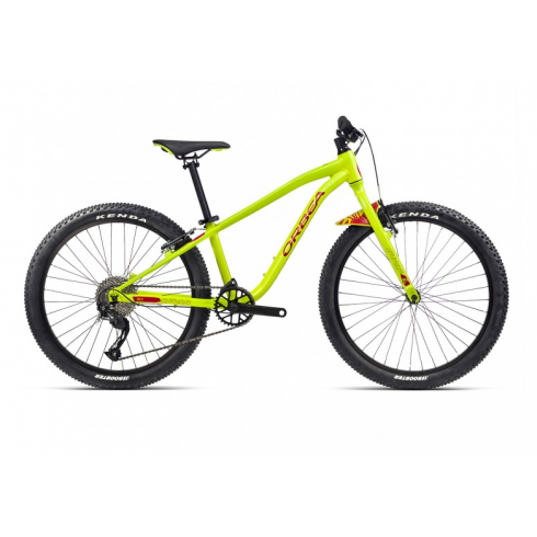 Bicicletă  ORBEA MX 24 TEAM Lime-Watermelon