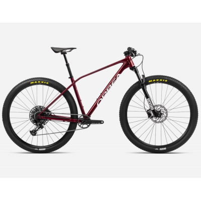 Bicicletă   ORBEA ALMA H10-EAGLE M Metallic Dark Red - Chic White