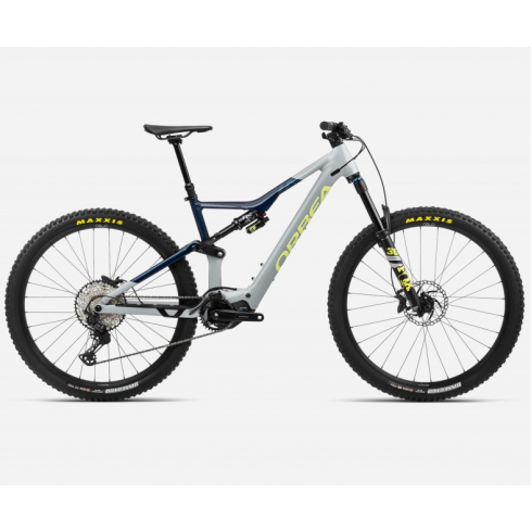 Bicicletă  ORBEA RISE H10 L Iceberg Grey-Moondust Blue