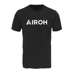 Tricou moto AIROH BLACK Tricou moto AIROH BLACK