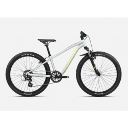 Bicicleta ORBEA MX 24 XC Halo Silver - Spicy Lime