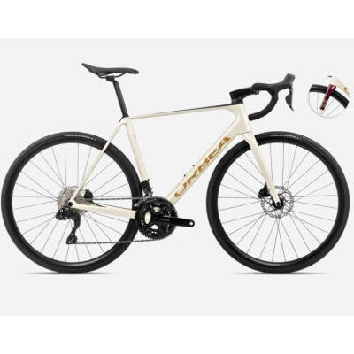 Bicicletă  ORBEA ORCA M30i 53 Ivory White - Burgundy - Vulcano
