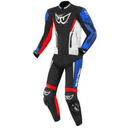 Combinezon de piele BERIK MONZA BK/RD/WH/BL