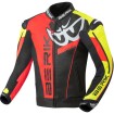Geacă de piele BERIK VISION GP BK/YW/RD Geacă de piele BERIK VISION GP BK/YW/RD thumb