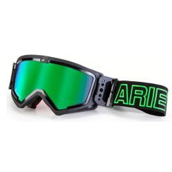 Ochelari motocross ARIETE MUDMAX BLACK/GREEN Ochelari motocross ARIETE MUDMAX BLACK/GREEN