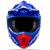 Casca motocross  UFO INTREPID BLUE/RED/WHITE thumb