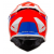 Casca motocross  UFO INTREPID BLUE/RED/WHITE thumb