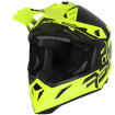 Casca motocross  ACERBIS  STEEL CARBON FLUO YELLOW thumb