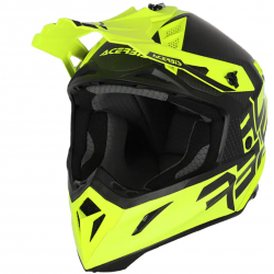 Casca motocross  ACERBIS  STEEL CARBON FLUO YELLOW